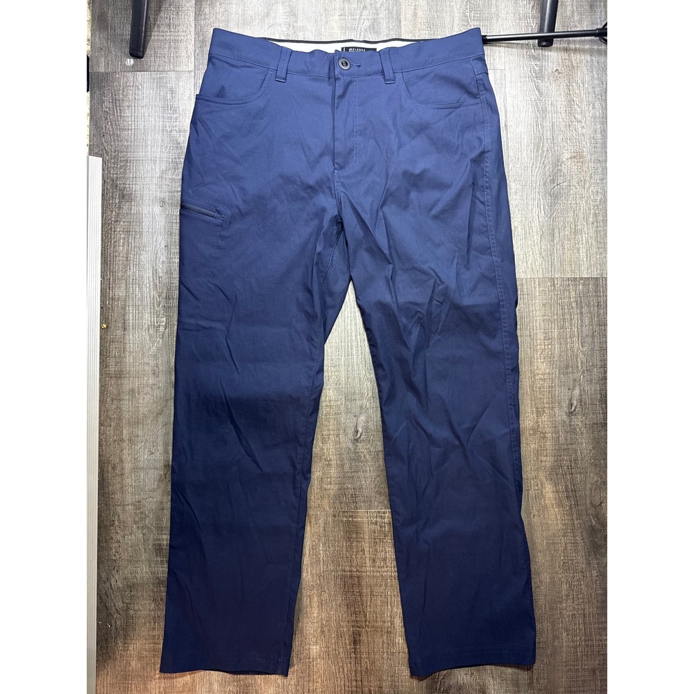 Balance Collection Mens Navy Blue Stretch Commuter Hiking Pants 36x30 Utility